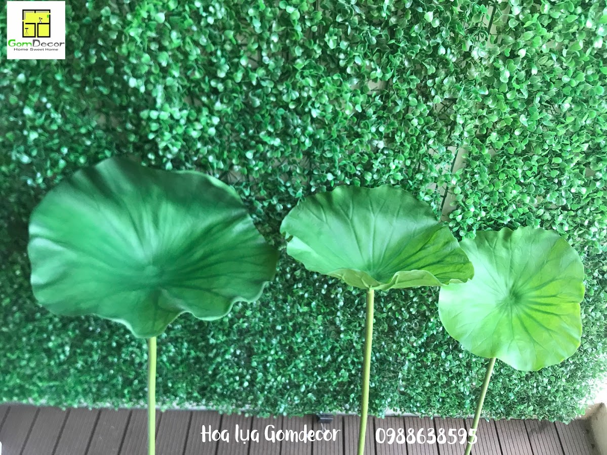 Hoa sen giả hoa lụa cao cấp đẹp bông sen giả đẹp