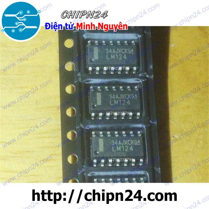 Ic dán lm124 sop-14
