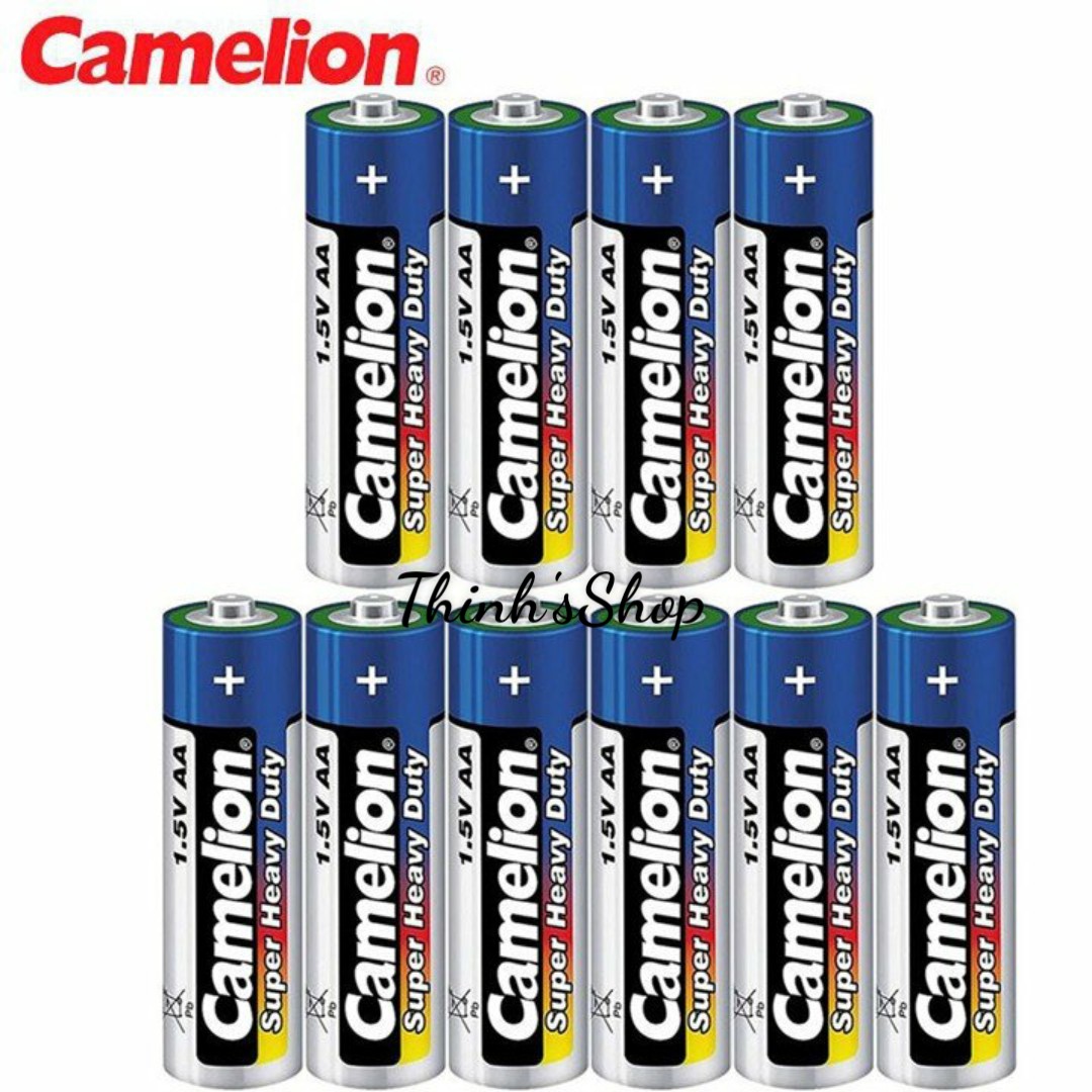Bộ 3 vỉ pin tiểu AA 1.5V (6 viên) Camelion dùng cho đồ chơi, remote, đồng hồ treo tường