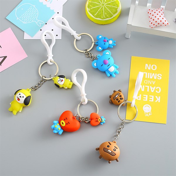 Móc khóa BTS đôi to nhỏ