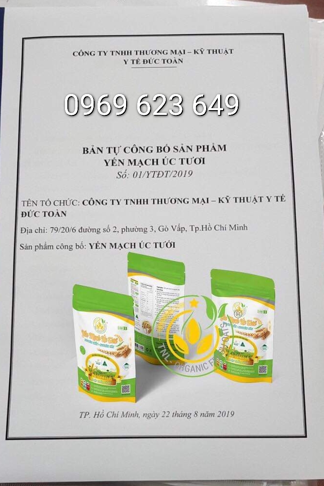 Combo 2kg yến mạch úc tươi loại 1