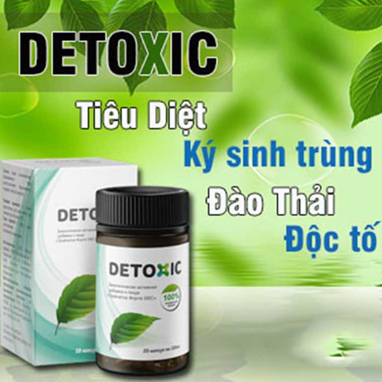 Detoxic của Nga diệt ký sinh trùng, đào thải độc tố làm sạch ruột