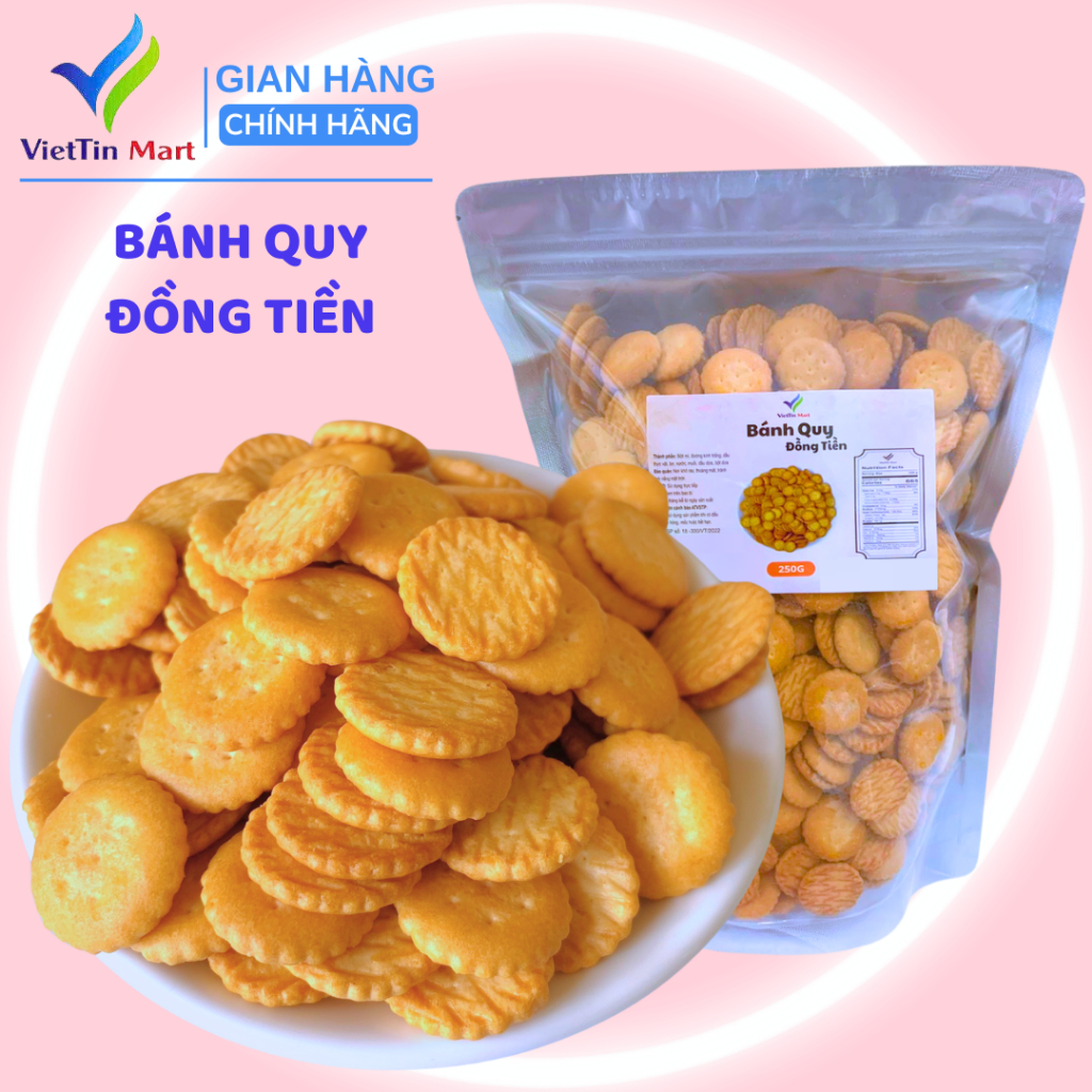 BÁNH QUY ĐỒNG TIỀN MẶN VIETTINMART