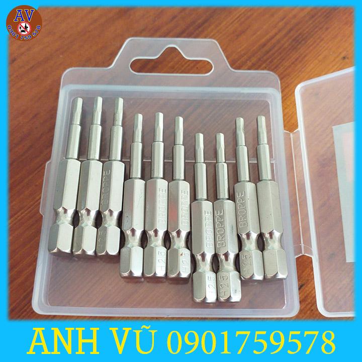 MŨI VÍT ĐẦU LỤC GIÁC H2.5 BROPPE