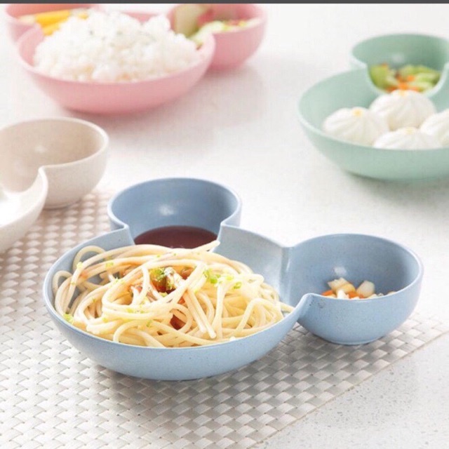 Khay Ăn Dặm Lúa Mạch Hình Gấu