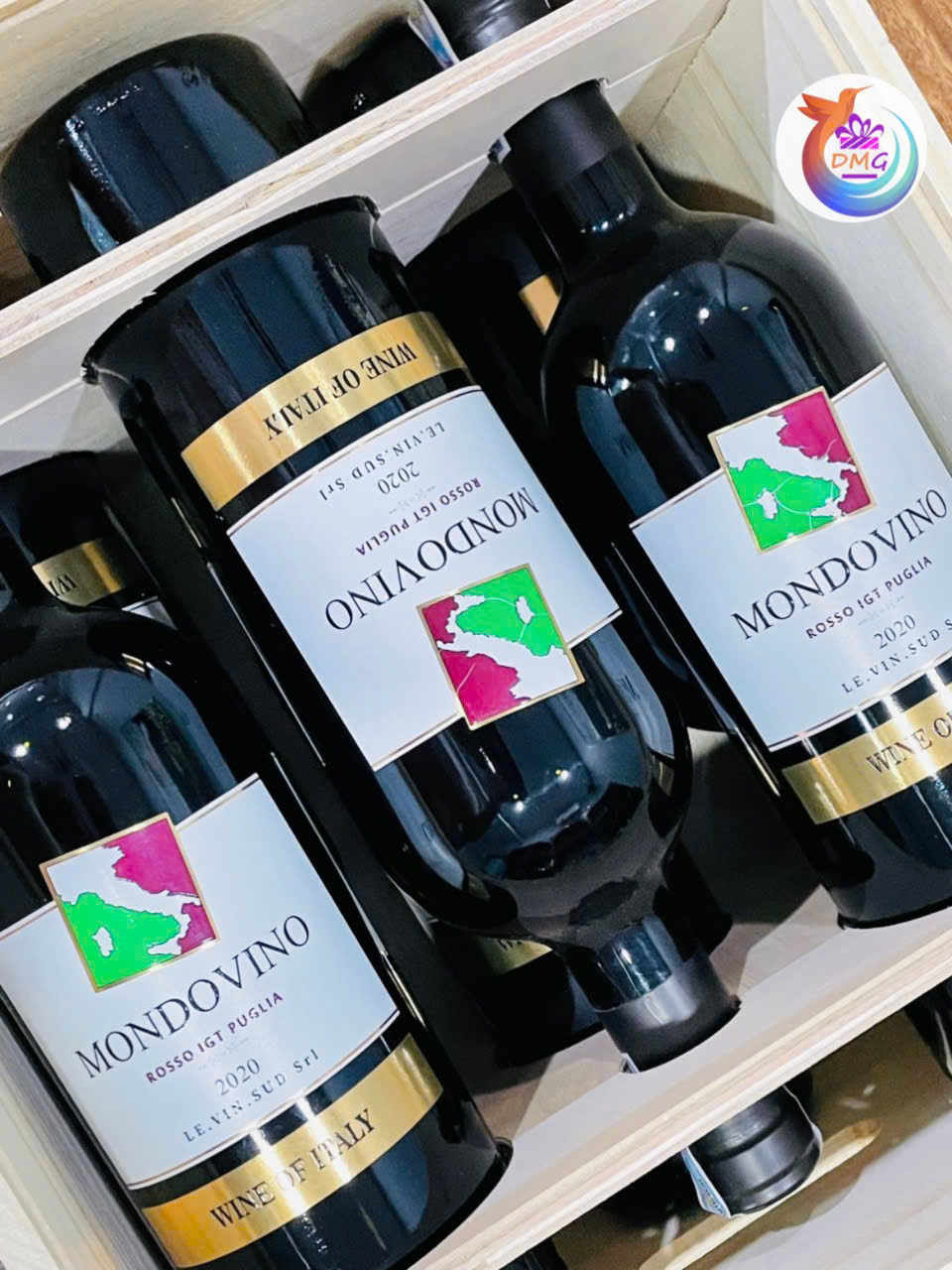 [NHẬP KHẨU] VANG ĐỎ (Ý) MONDOVINO– 750ML (14%) – DMG WINE