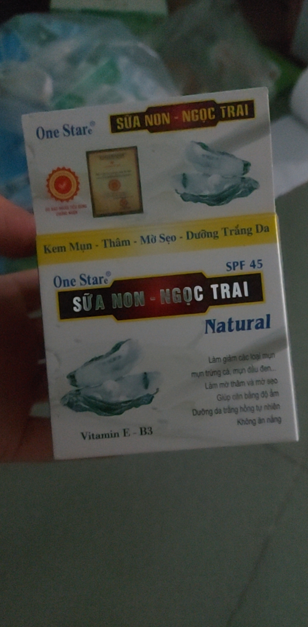 [HCM]Kem m ụn- mờ thâm sẹo- trắg da One Star