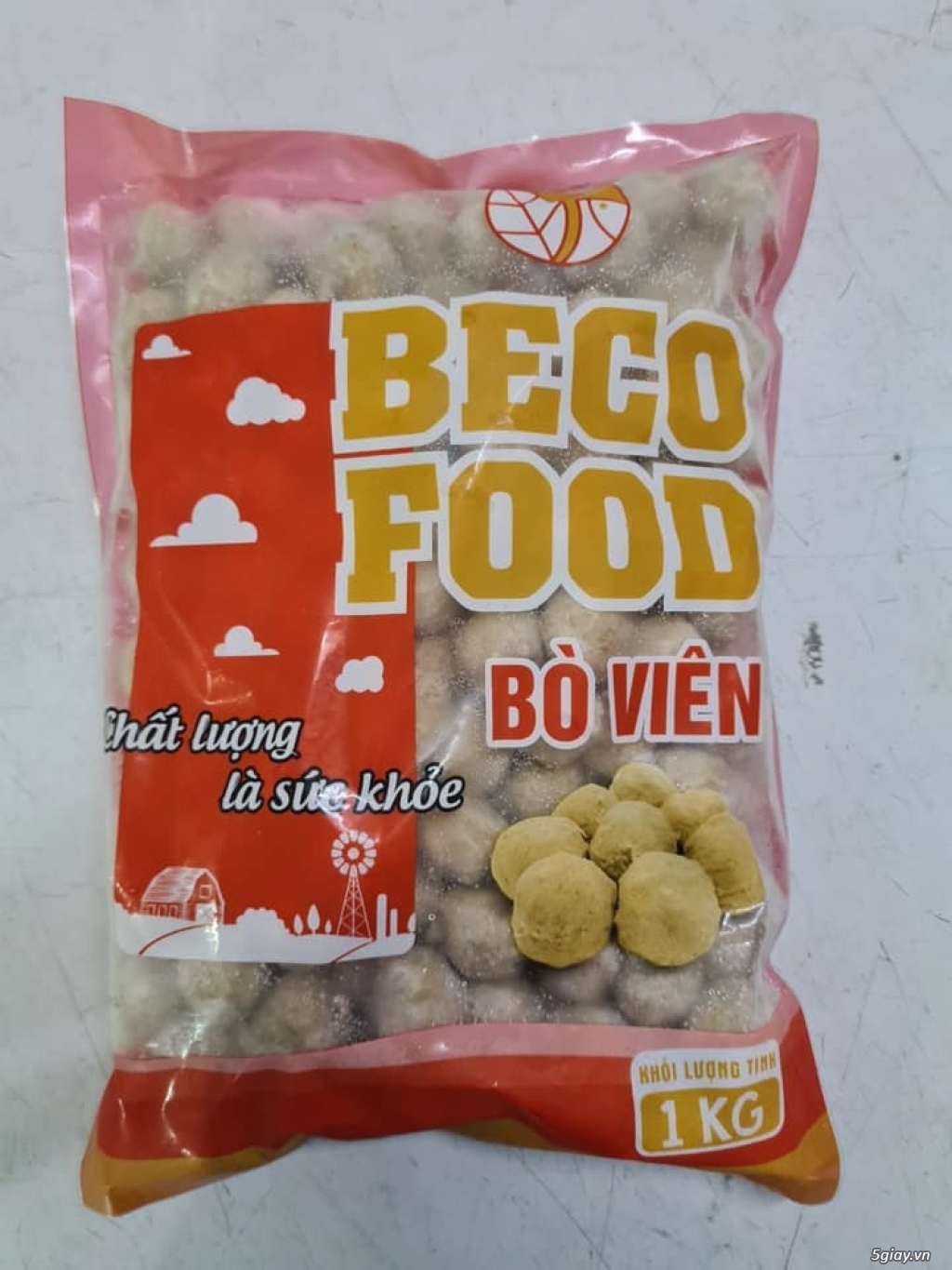 Bò Viên Beco Food 1kg/bịch