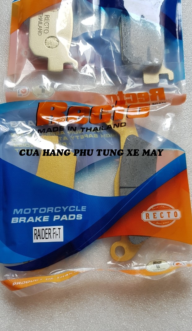Recto Brake Discs (2 Pairs Front - Rear) for Raider Fi/ Satria Vehicles