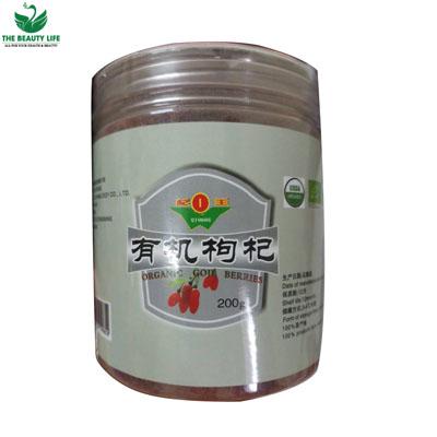 KỶ TỬ KHÔ HỮU CƠ NINH HẠ 200GR (ORGANIC GOJI BERRIES)