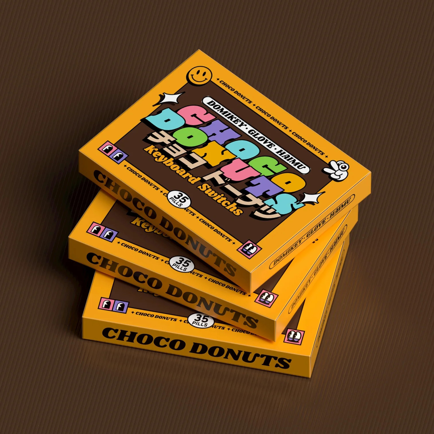 Công tắc bàn phím cơ | Switch Donuts | Linear Switch | Chất lượng cao