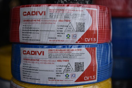 Dây điện Cadivi 20 mét dây đôi 2x 1,5mm2