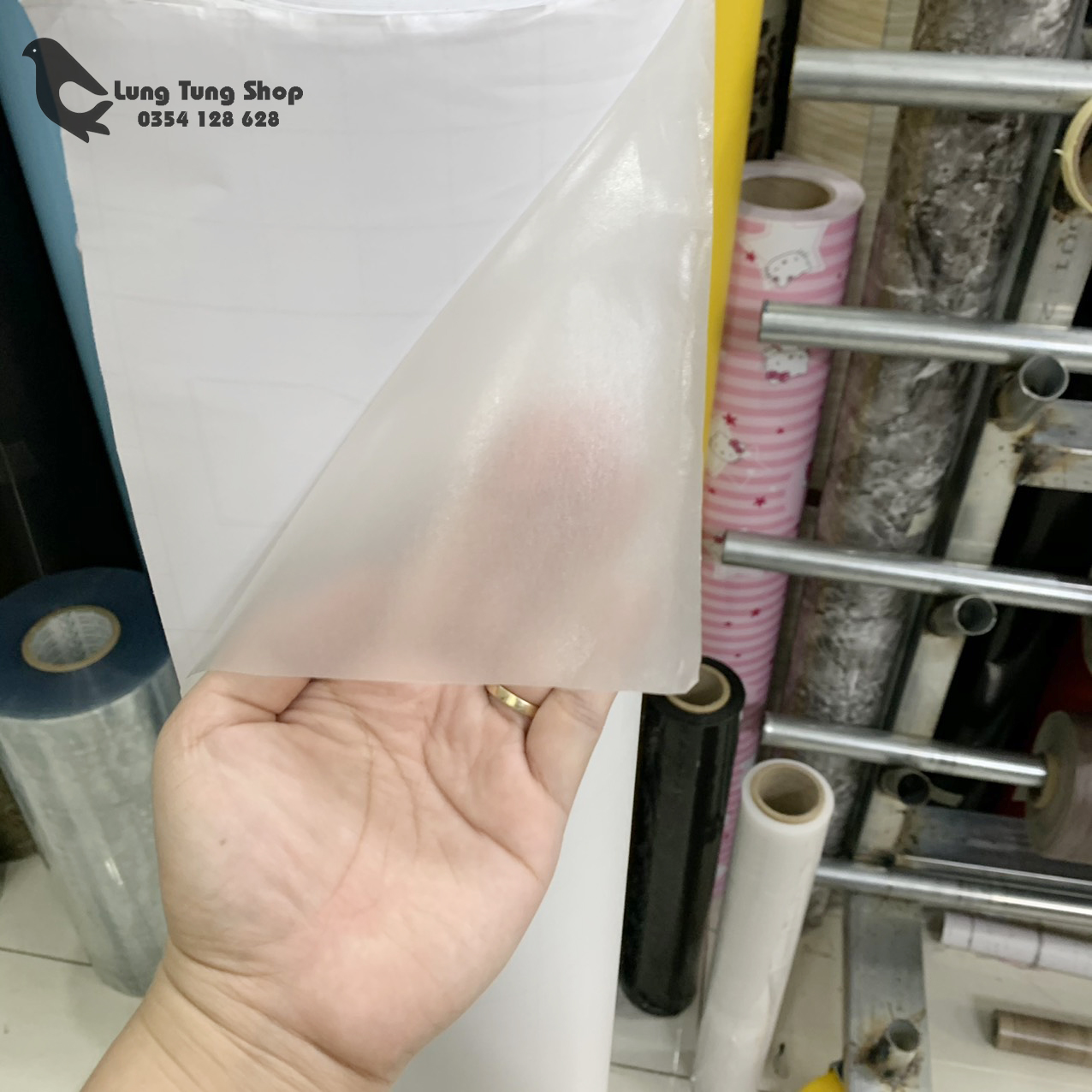 [HCM]Decal mờ dán kính - Decal làm mờ kính khổ 1,2m