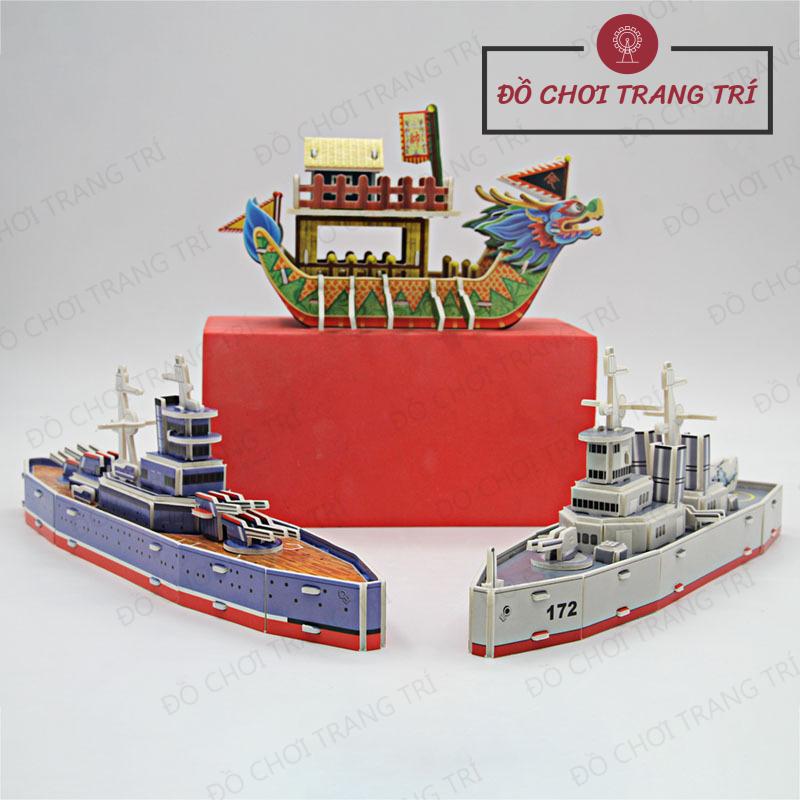 Đồ chơi lắp ráp - Mô hình tàu thủy - Loại 1