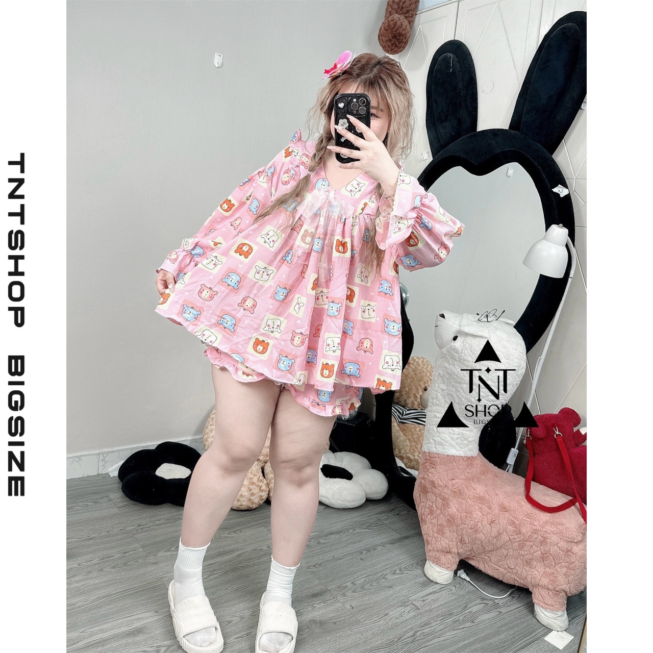 SET BBD KÈM QUẦN HOẠT HÌNH SIÊU CƯNG [TNT SHOP BIGSIZE 60KG 90KG]