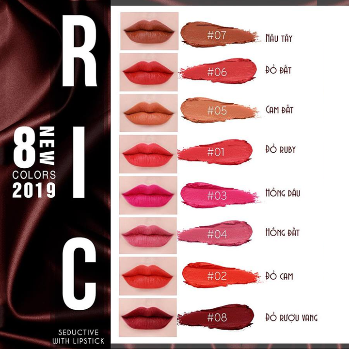 Son kem Ric Lipstick phiên bản giới hạn