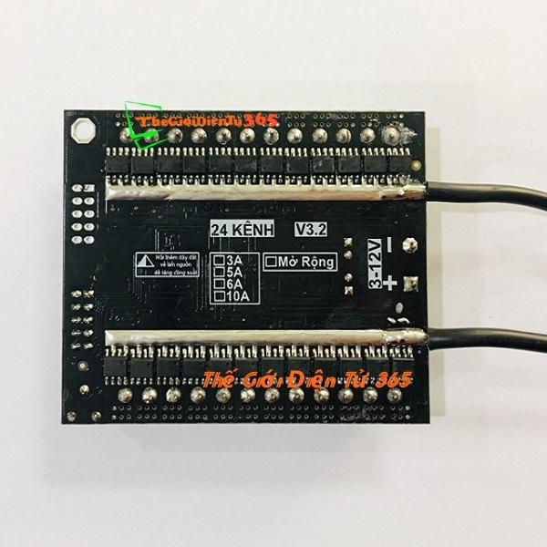 Mạch điều khiển led vẫy 24 kênh 6a