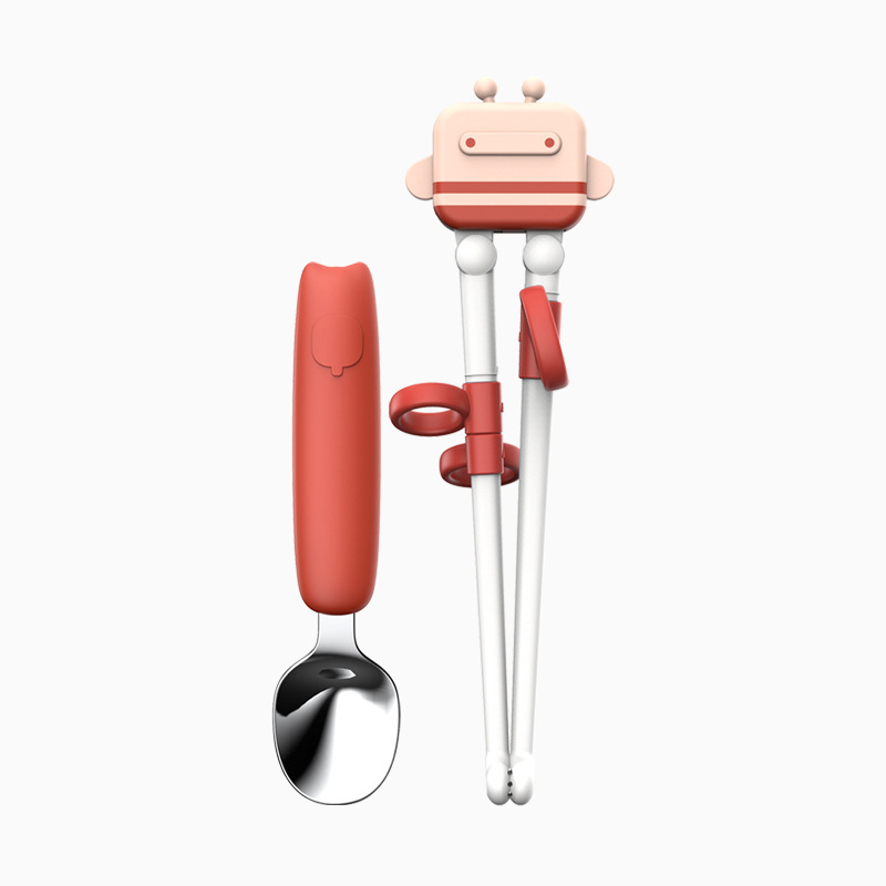 Bộ thìa và đũa tập ăn cho bé Hogokid- TD01