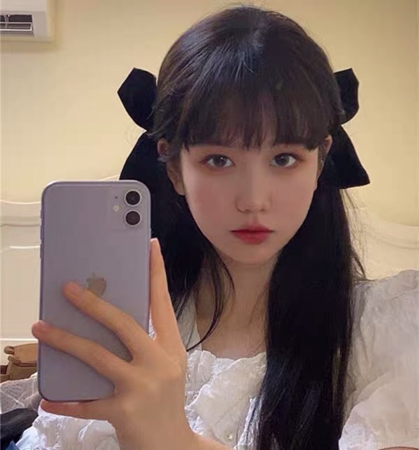 Nơ kẹp tóc Jisoo BLACKPINK
