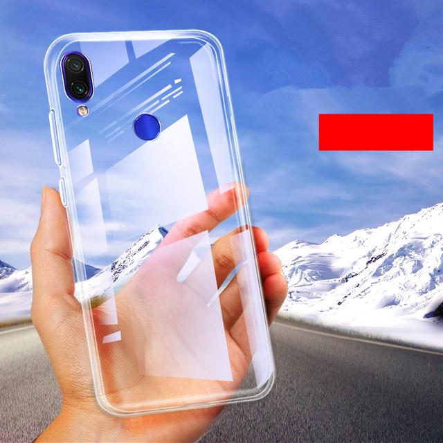 Ốp Silicon cho Xiaomi Redmi 7 Trong suốt (Loại A+ chống ố vàng)
