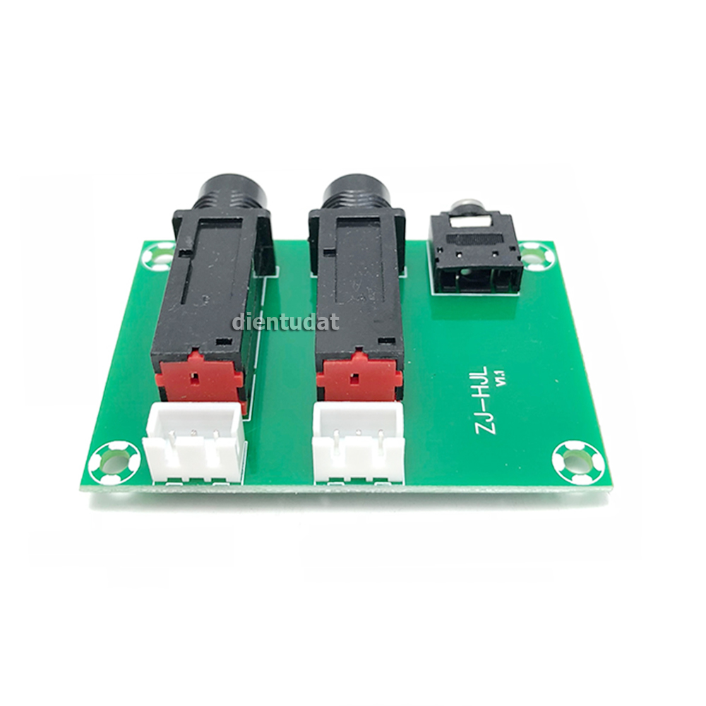 [HCM]Mạch Chuyển 2 Jack Micro 6.5mm Và Jack 3.5mm Sang Header 3 Pin