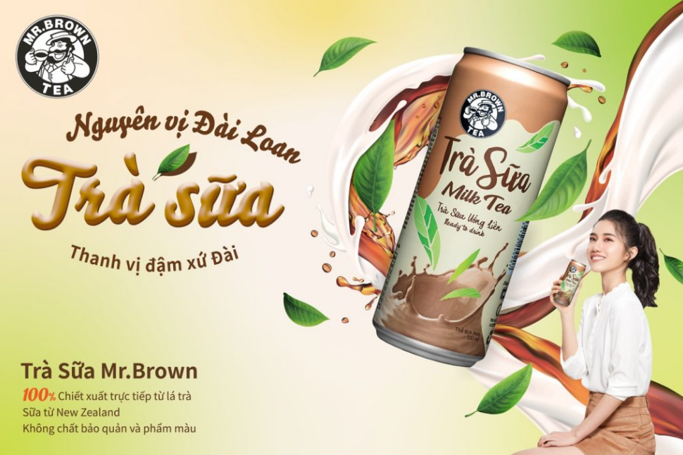 Combo 2 Trà Sữa Mr.Brown (Lon 320Ml+Chai 580ml)
