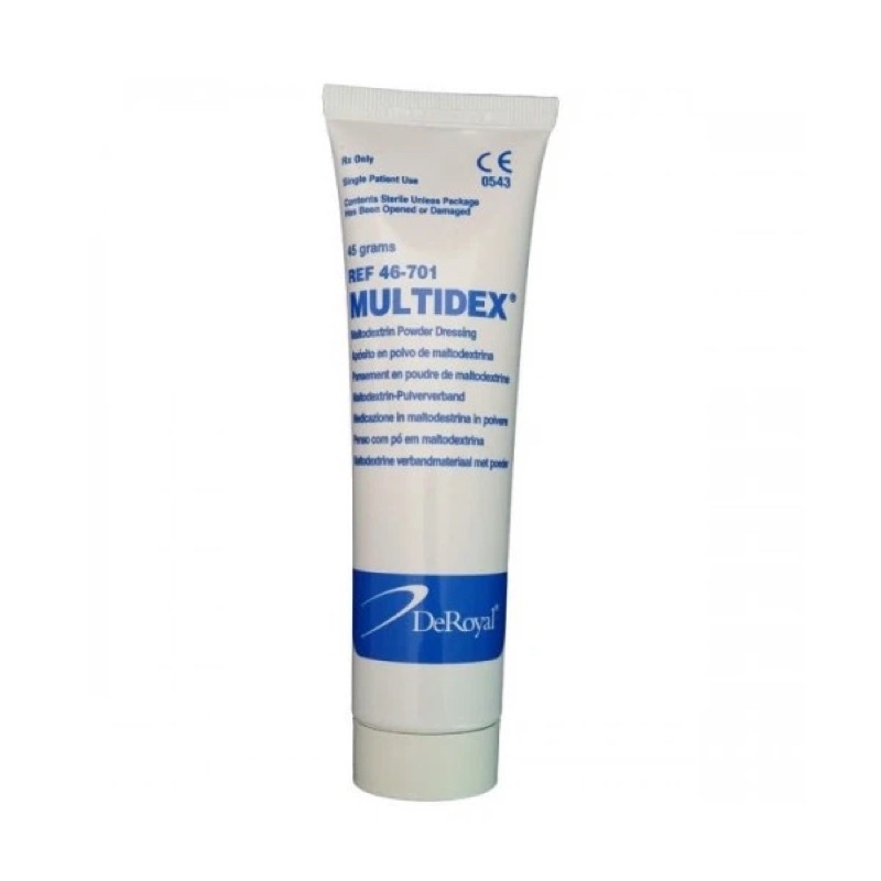 Bột và Gel Bôi Loét Da Multidex Deroyal Mỹ