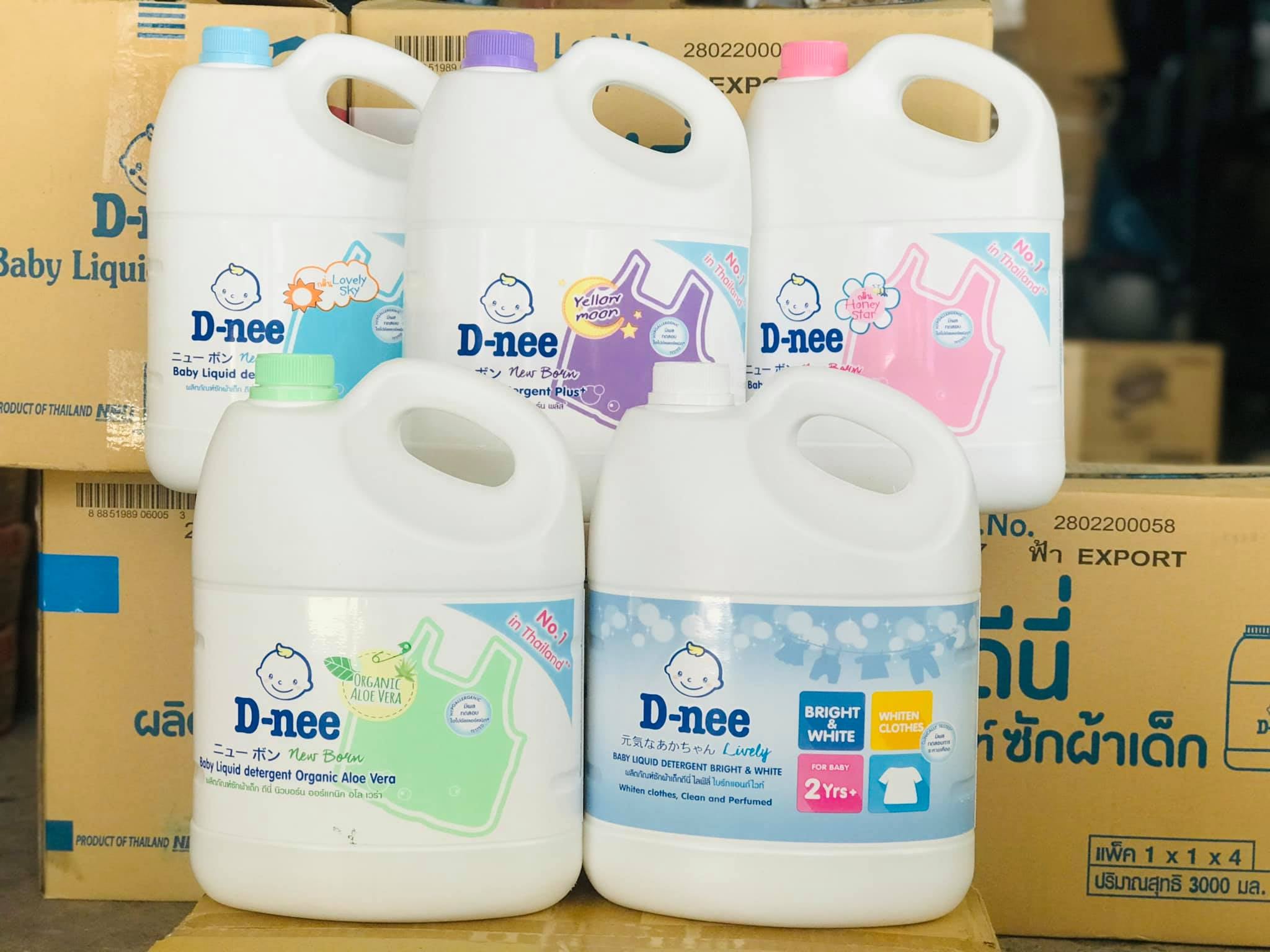 [HCM]Nước giặt xả Dnee 2800ml cho bé giúp an toàn bảo vệ làn da mịn màng của bé, gây gây kích ứng cho bé