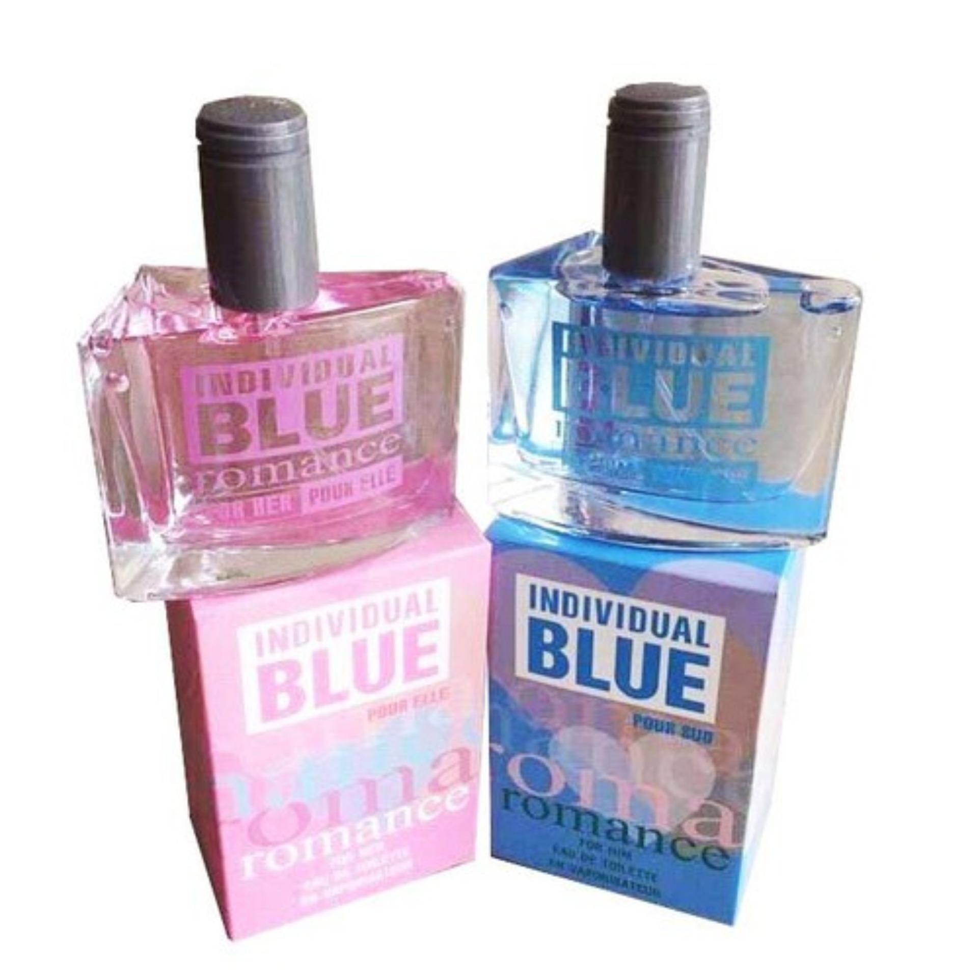 Bộ 2 chai nước hoa nam - nữ - blue pour sud & blue romance 50ml