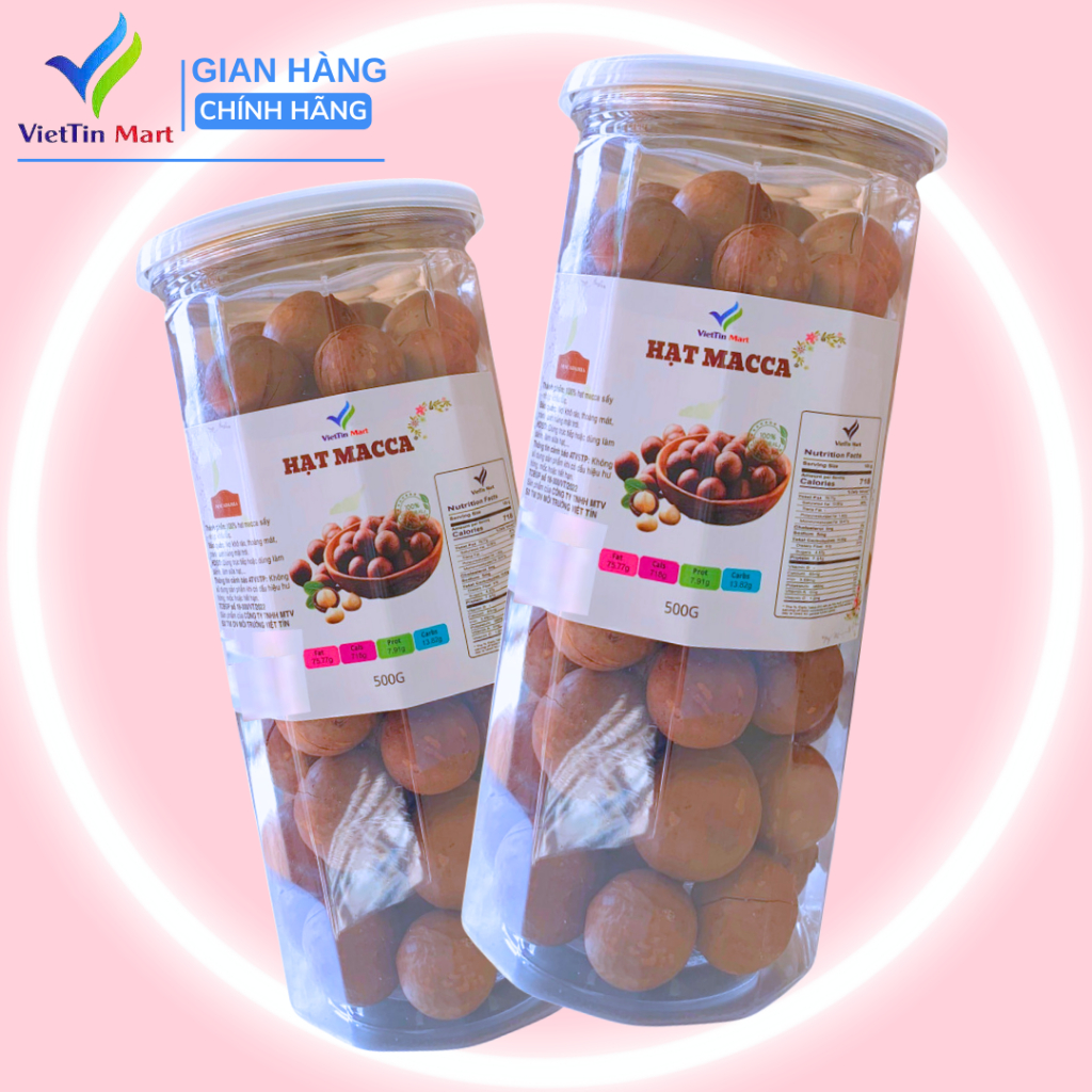 500GR_ Hạt Macca chưa tách vỏ -Viettin Mart