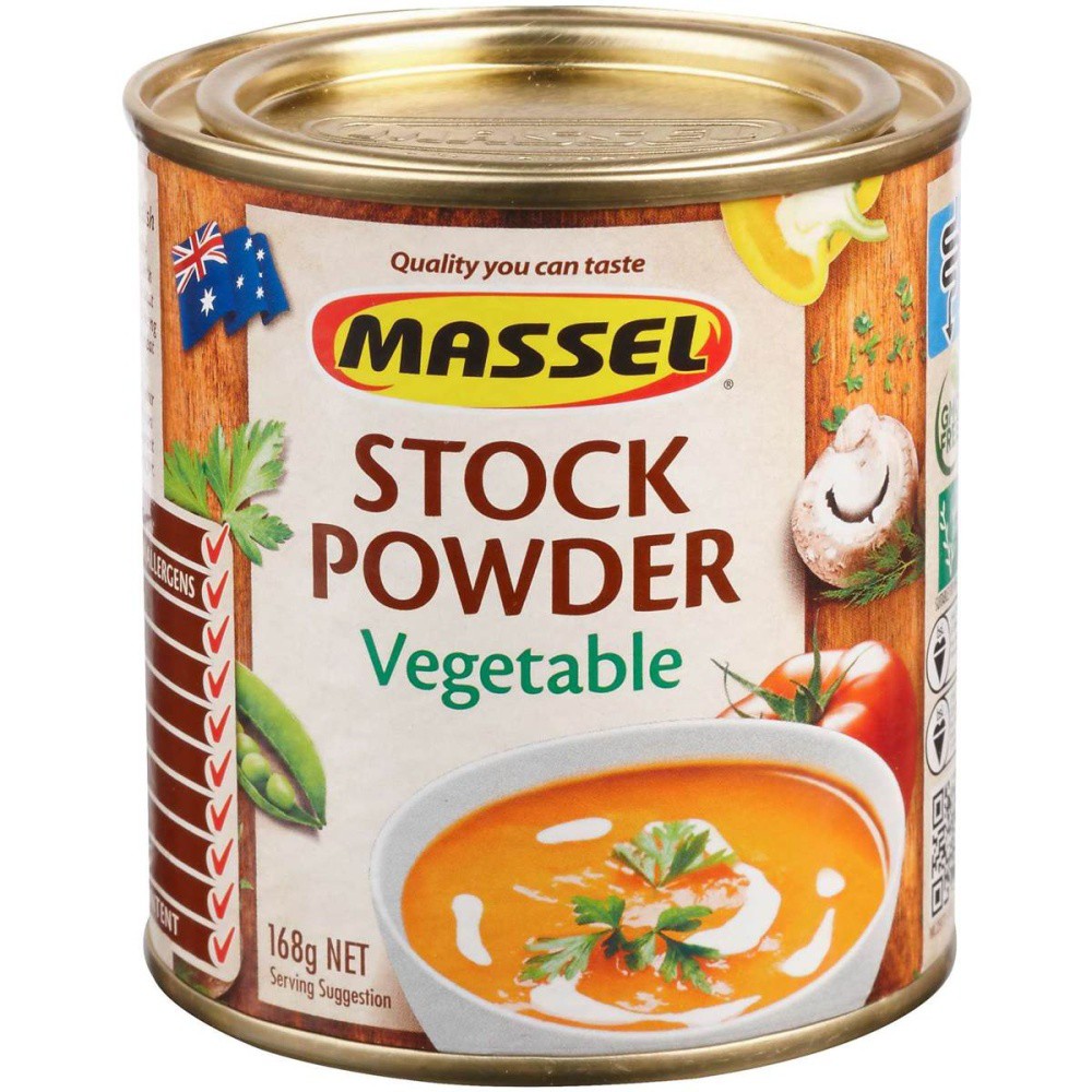 [HCM]Nêm Massel Úc 168gr Vị Rau củ