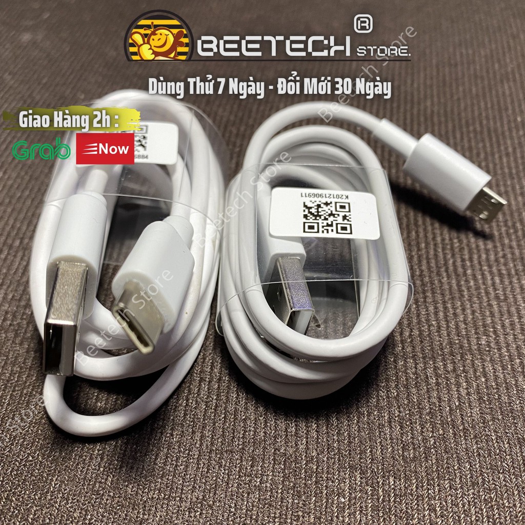 Cáp sạc nhanh Xiaomi, dây sạc  chân Micro USB và Type C - Beetech