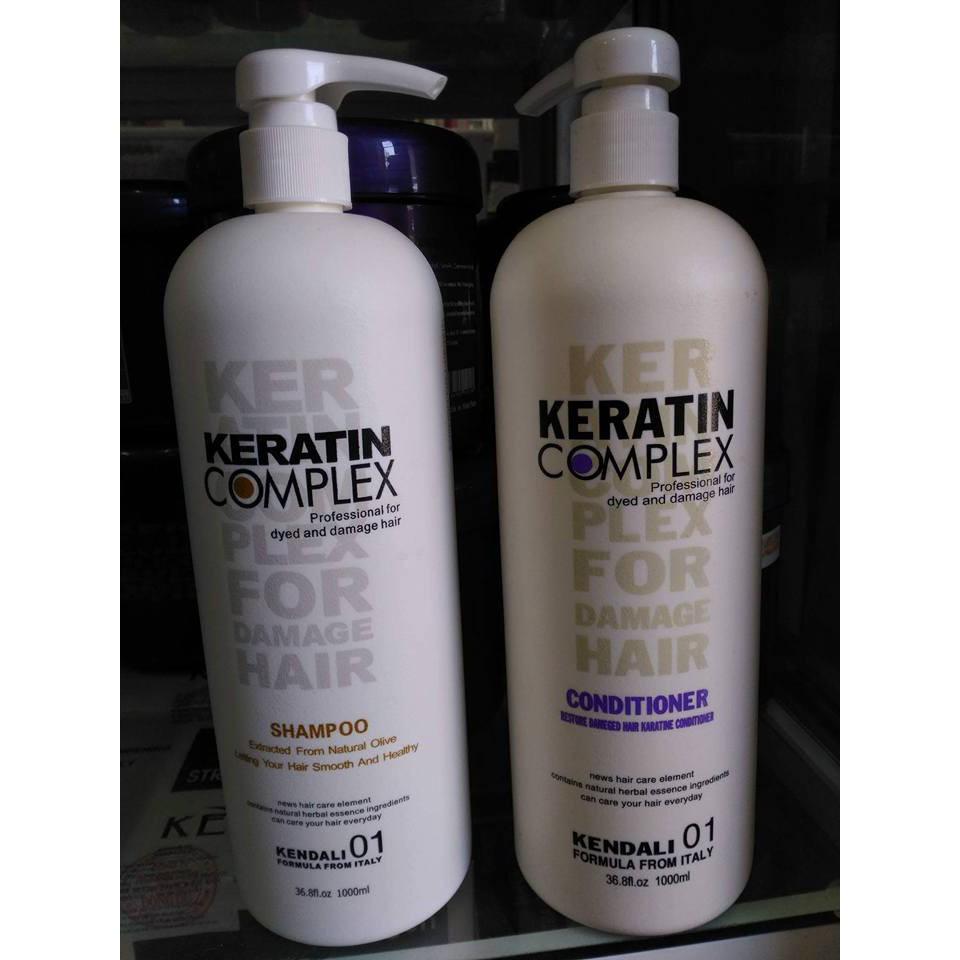 DẦU GỘI SIÊU MƯỢT CHỐNG RỤNG TÓC KERATIN COMPLEX KENDALI 1000ML
