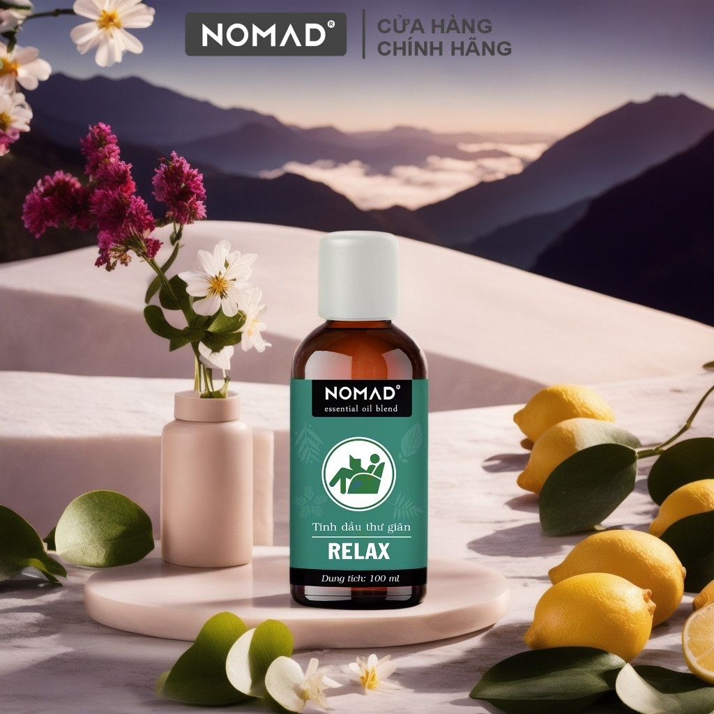 Tinh Dầu Thư Giãn Nomad Essential Oil Blend - Relax