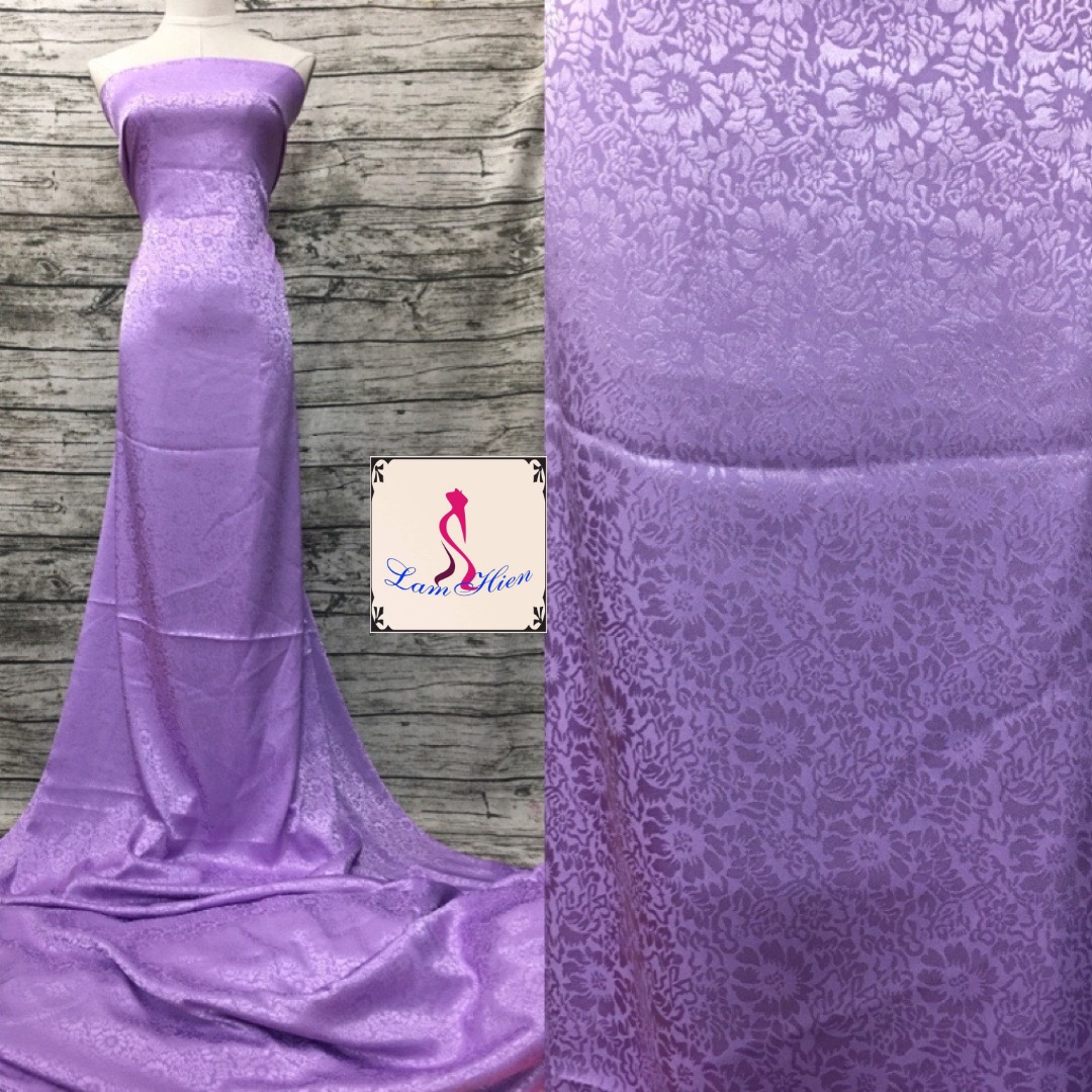 Vải gấm may áo dài, áo bà ba