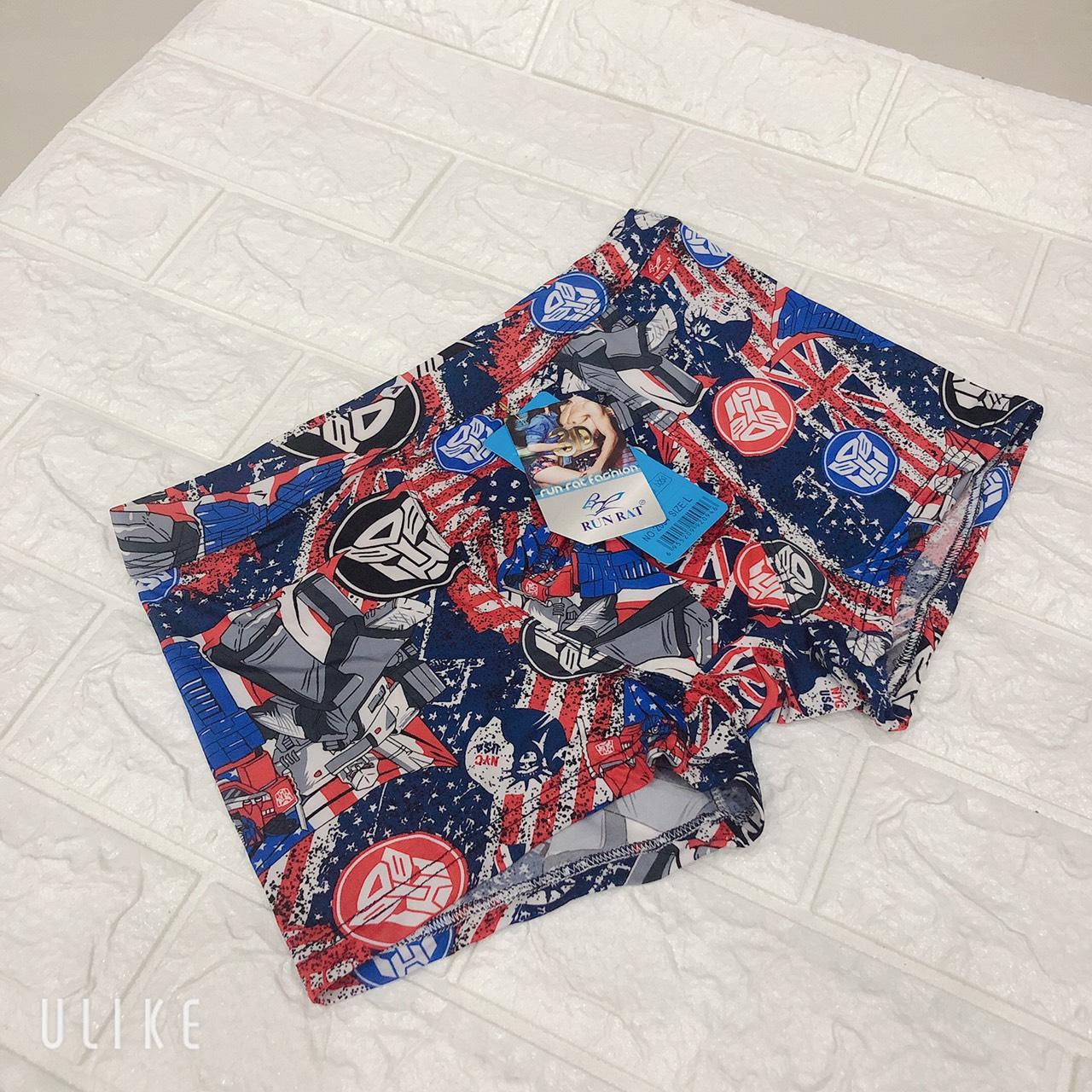 COMBO 4 Chiếc SỊP ĐÙI IN HÌNH 3D THUN LẠNH (Quần Lót)