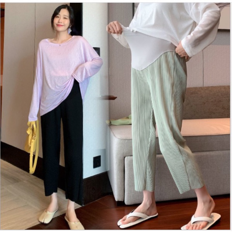 Quần bầu công sở chất tăm Thái loại đẹp, dáng baggy, lịch sự và thời trang