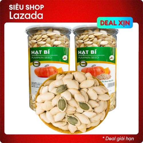 1kg hạt bí hạt to loại 1 thượng hạng skfood