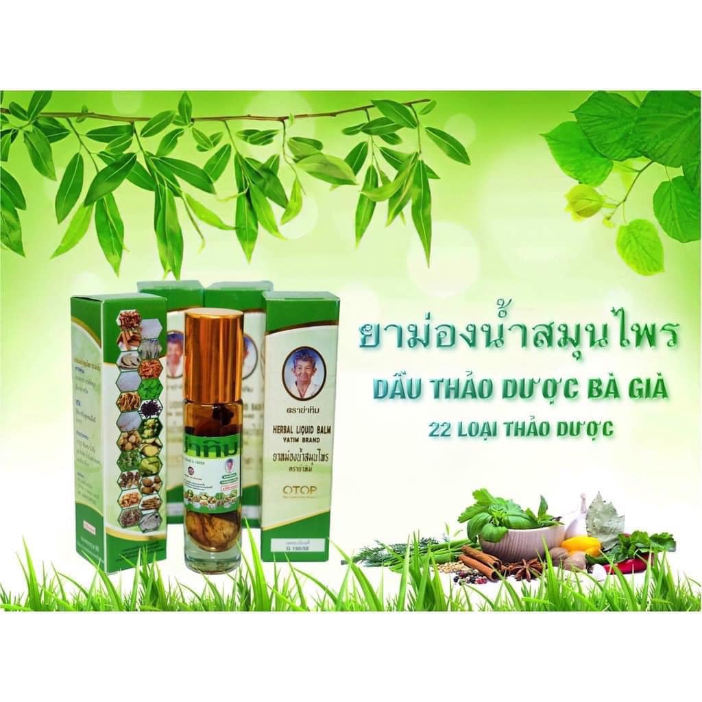 Dầu OTOP 22 loại thảo dược Thái Lan