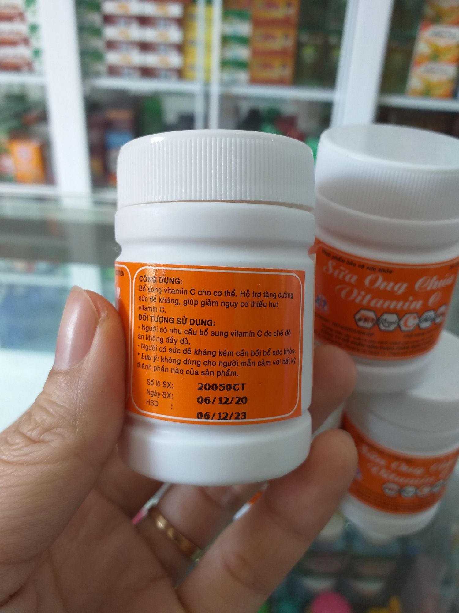 [HCM]kẹo vitamin C sữa ong chúa