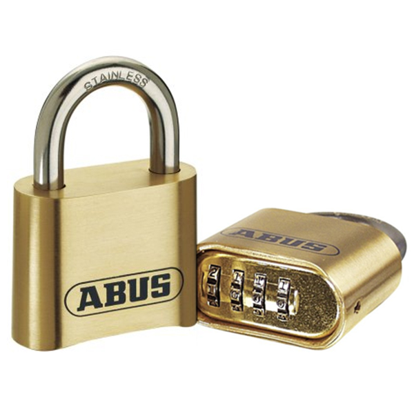 Ổ khóa số ABUS MARINE 180IB/50 thân đồng chống nước có chìa đổi mã - MITISHOP