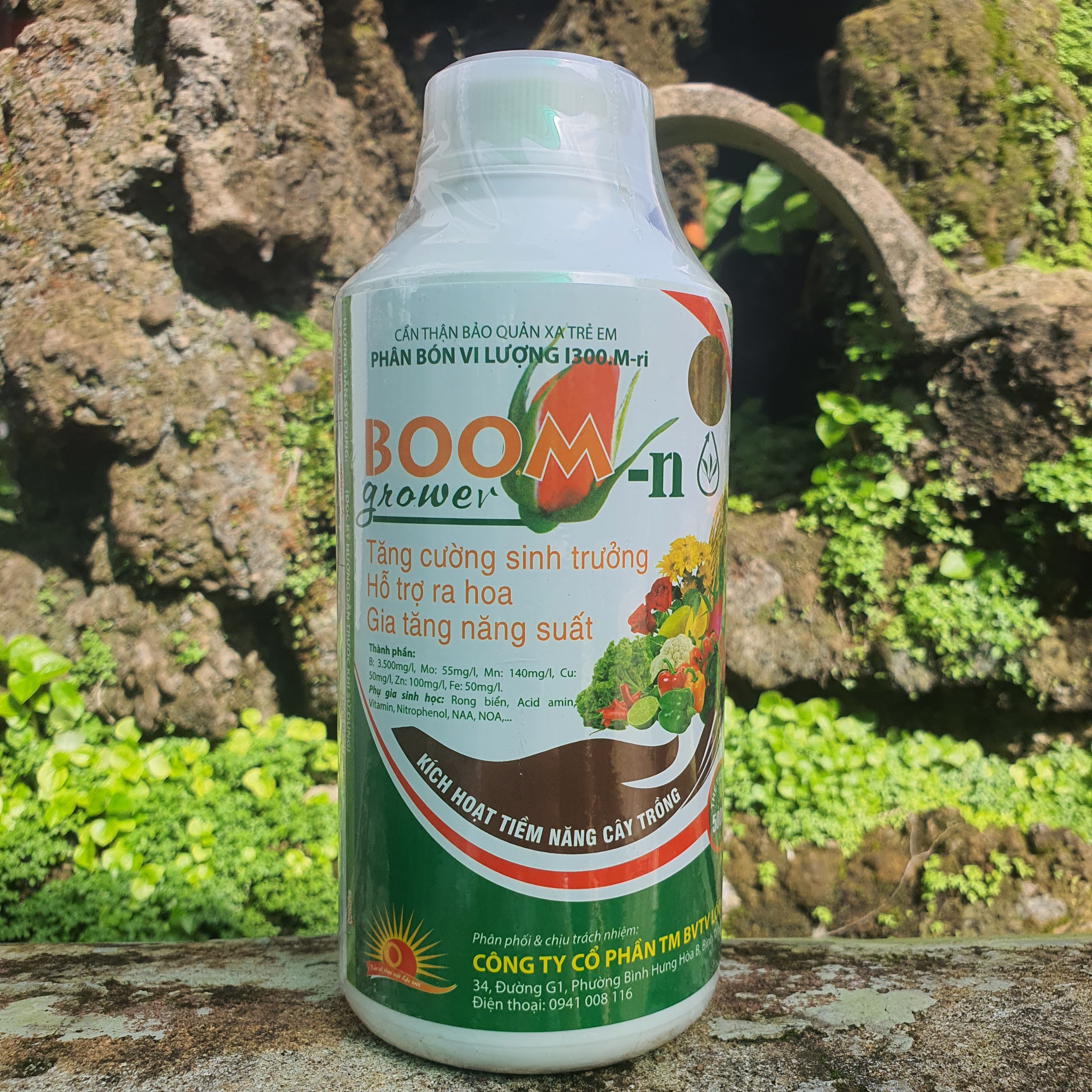 Phân bón lá kích thích ra hoa Boom Y 500ml