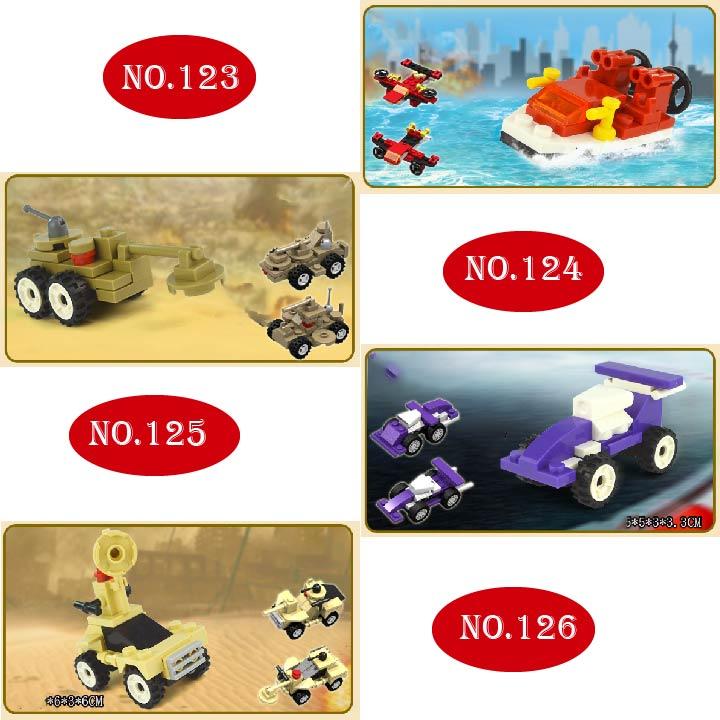 Combo Đồ Chơi Lắp Ghép 10 Món Cho Bé A003