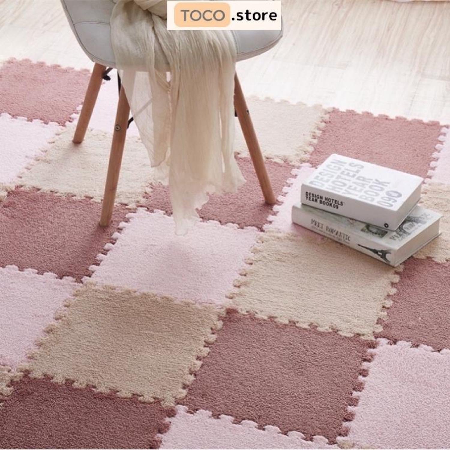 Thảm Xốp ɡhép Lông TOCO 30x30cm