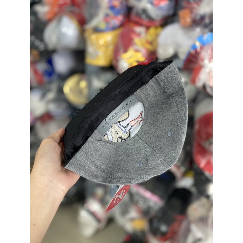 [ Bé 2-6 Tuổi ]Mũ Snapback Hiphop Spiderman Cho Bé Trai