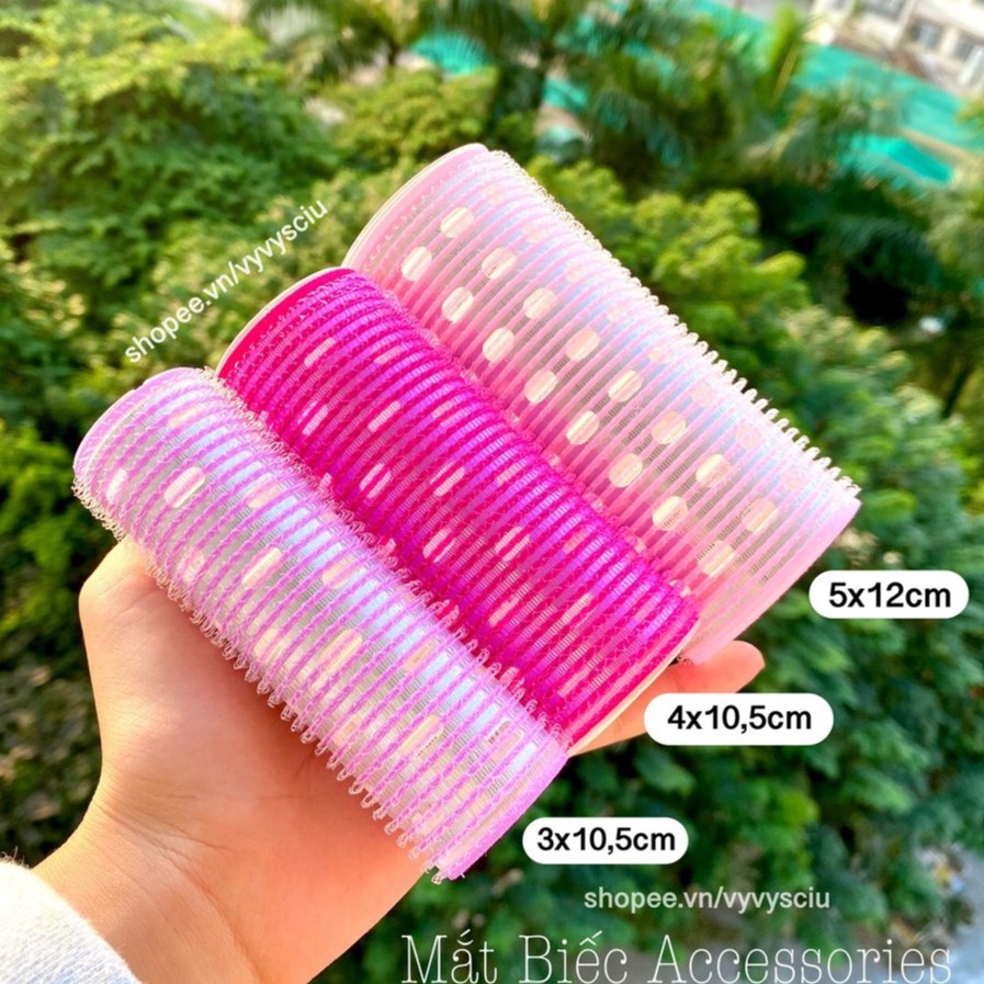 Lô uốn tóc 12cm lõi nhôm tạo kiểu tóc theo phong cách Hàn Quốc - INTL