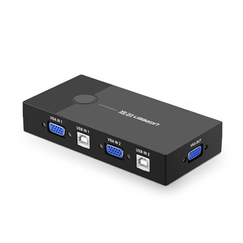 Bộ chuyển tín hiệu 2 CPU dùng 1 Màn hình KVM Switch USB Ugreen 30357