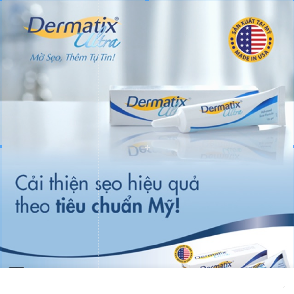 KEM MỜ SẸO DERMATIX ULTRA ADVANCED SCAR FORMULA GEL (Tuýp 7g)