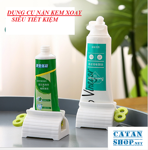 Kẹp nặn kem đánh răng dạng xoay tiết kiệm