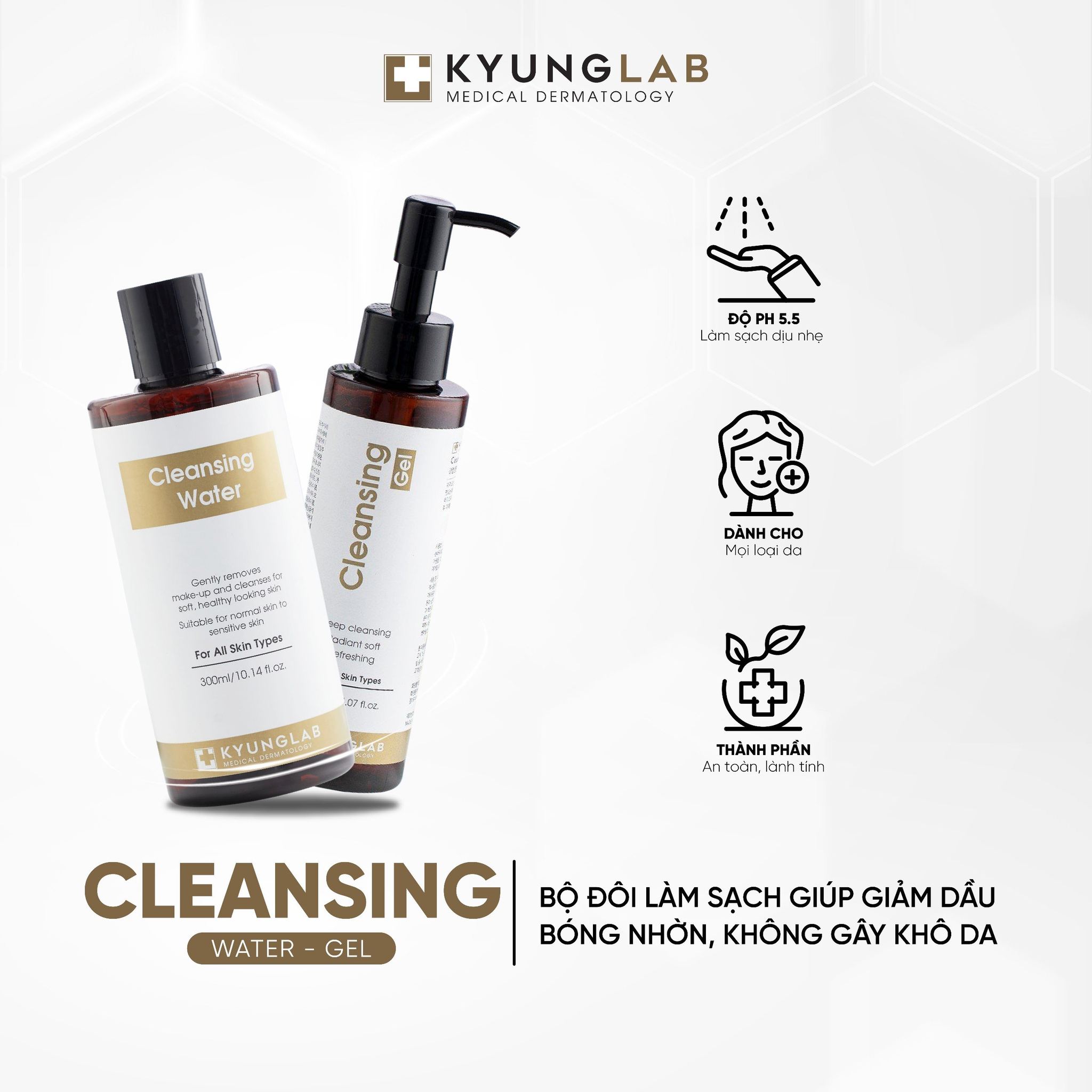 Sữa rửa mặt KyungLab Cleansing Gel 150ml